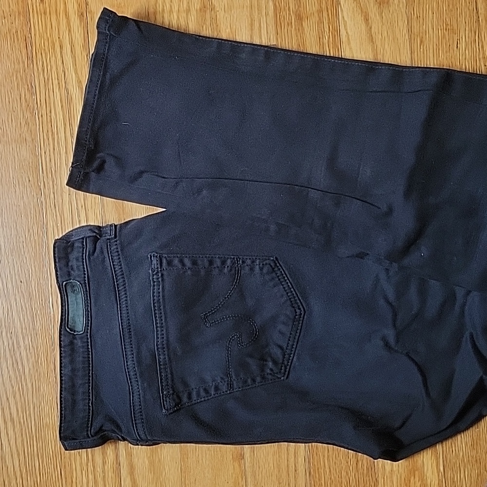 Adriano Goldschmied black chinos